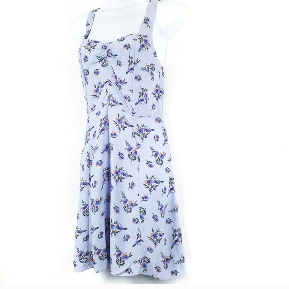 Topshop Lilac Floral Sundress - Picture 4 of 7